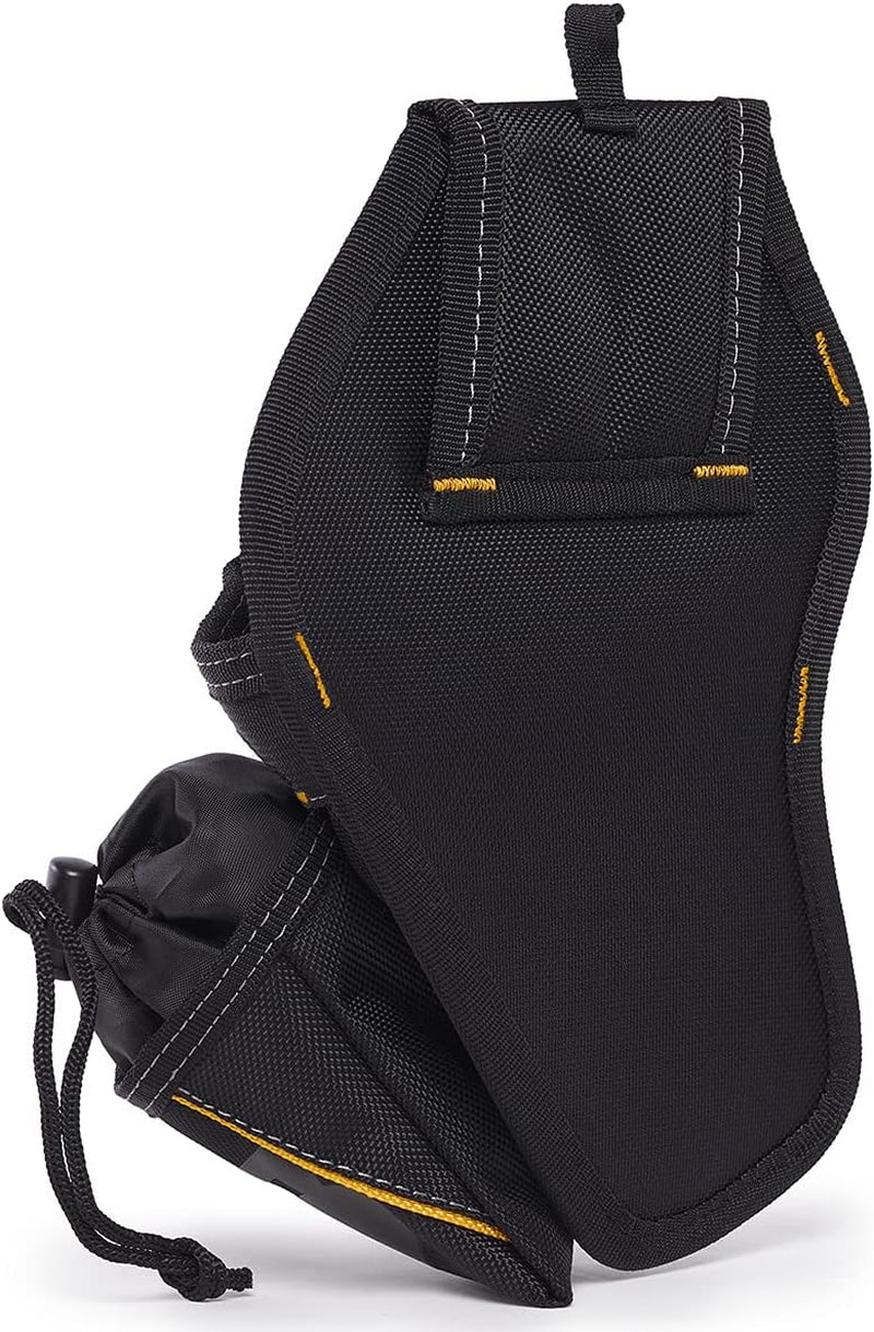 - Drill Holster W/Multiple Tool Loops and Angled Design to Evenly Balance Weight on Belt - TB-220-B