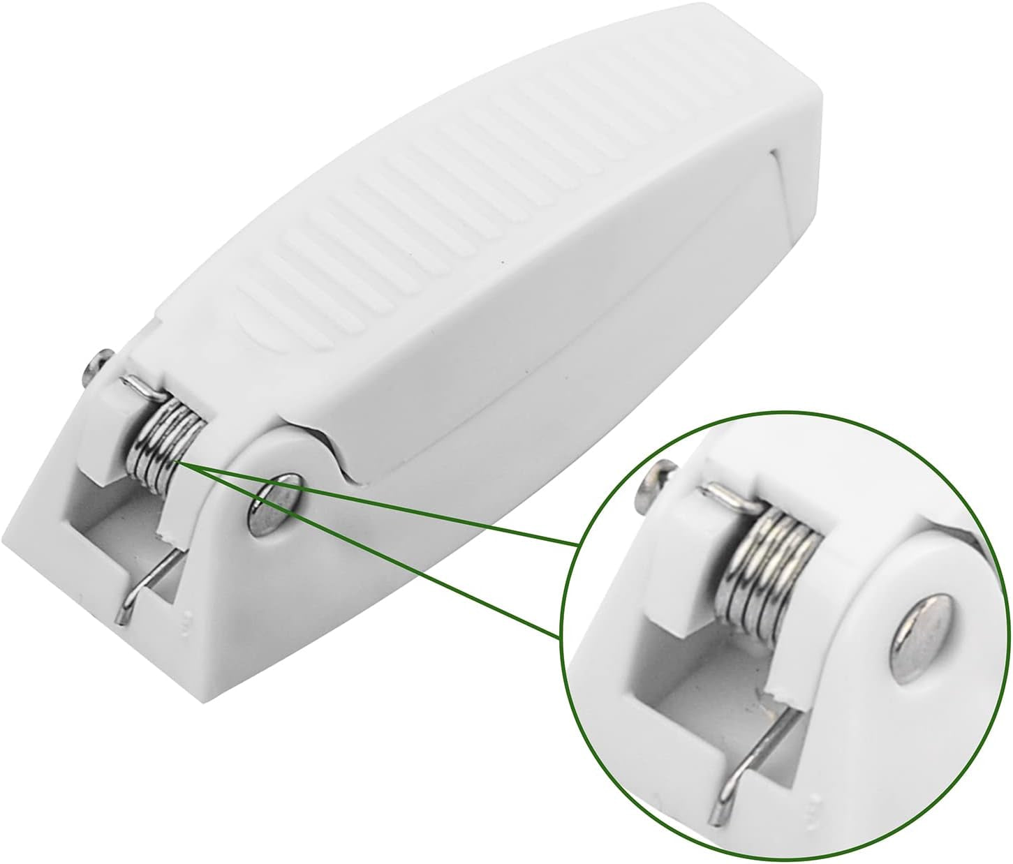 RV Door Holder, 12Pcs White Camper Door Holder, Keep the Baggage Door Open, for RV, Trailer, Camper Vans