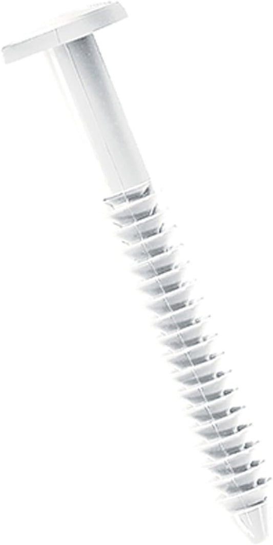 LVSL0012WH 3" Lifetime Vinyl Shutter-Lok'S (12/Bag), White