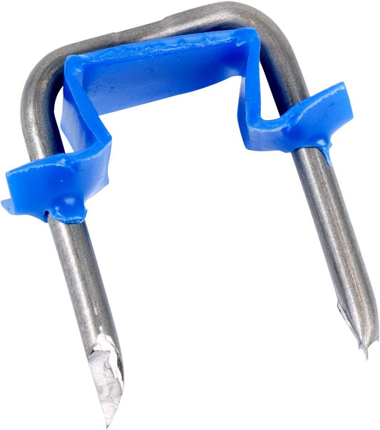 MSI-150 Electrical Metal Staple, Blue, 100 Pack