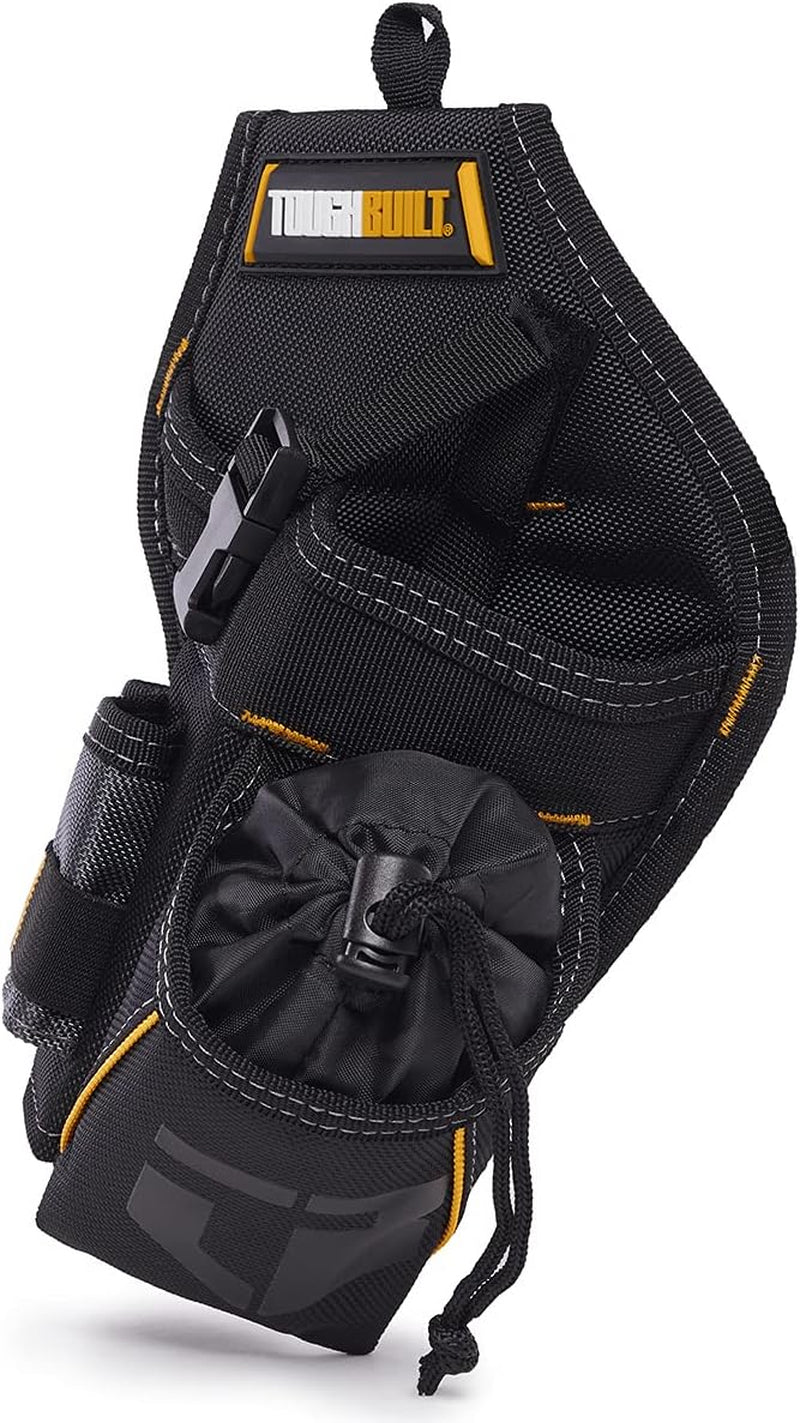 - Drill Holster W/Multiple Tool Loops and Angled Design to Evenly Balance Weight on Belt - TB-220-B