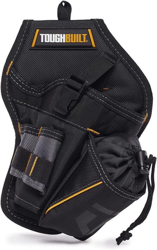 - Drill Holster W/Multiple Tool Loops and Angled Design to Evenly Balance Weight on Belt - TB-220-B