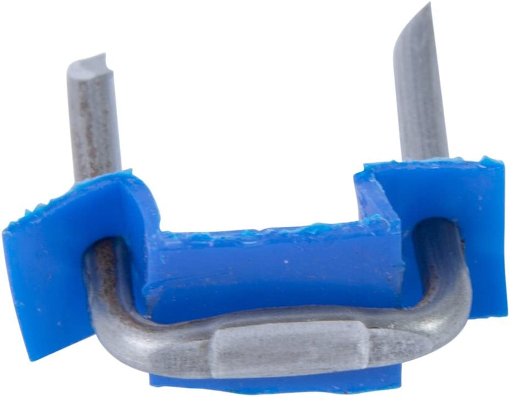 MSI-150 Electrical Metal Staple, Blue, 100 Pack